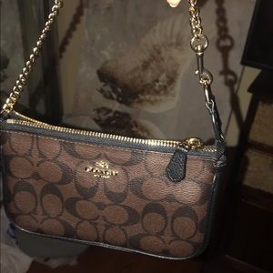 Coach Signature Nolita Wristlet